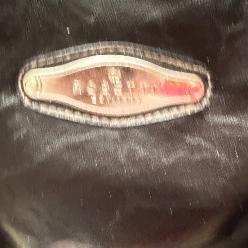 Rosetti Black PVC Shoulder Hobo Purse Zip Top O-Ring Handles - Thumbnail 3