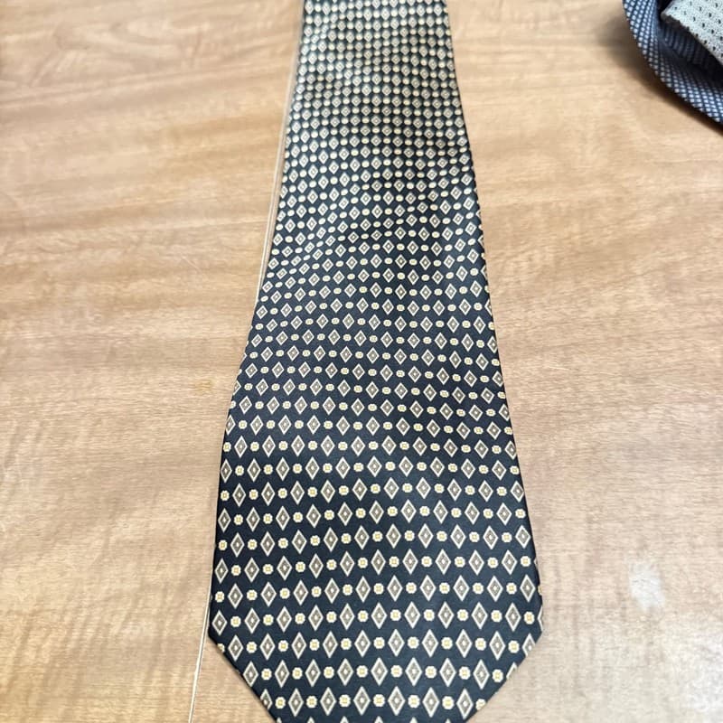 Men’s Silk Necktie Lot of 5 – Designer & Brand Names – Dress / Office - Thumbnail 17