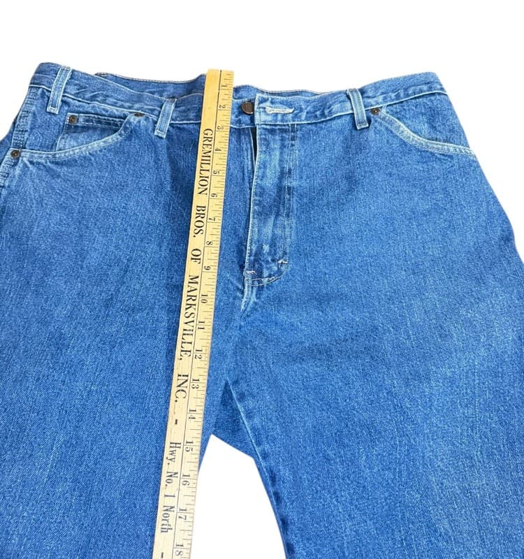 Dickies W316AAB Carpenter Jeans Men’s 36W x 29L Blue Denim Workwear - Thumbnail 7
