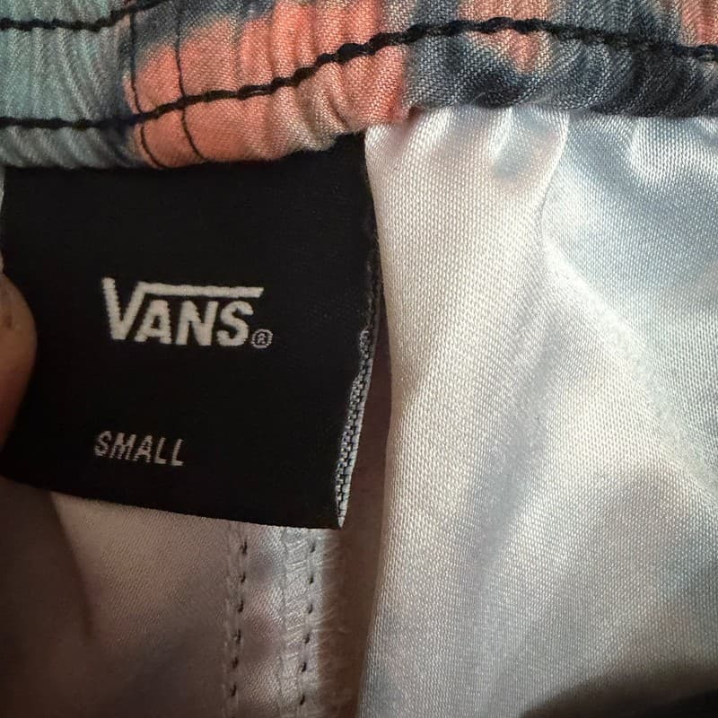 Vans Mixed Volley 16 Short Black Tie Dye - Thumbnail 4