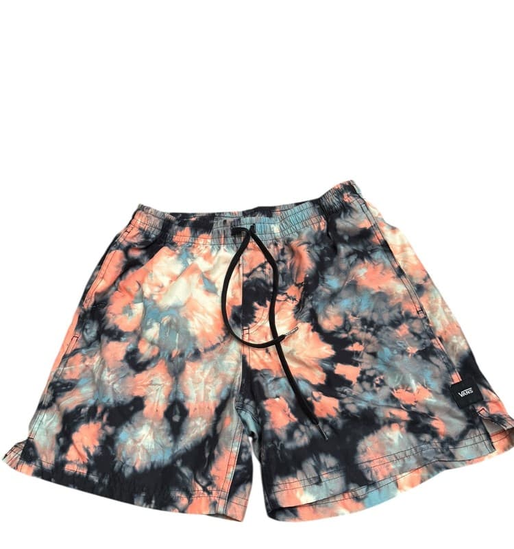 Vans Mixed Volley 16 Short Black Tie Dye - Thumbnail 2