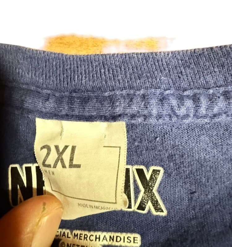 Netflix Stranger Things Surfer Boy Pizza Van Sunset Graphic T-Shirt 2XL - Thumbnail 4