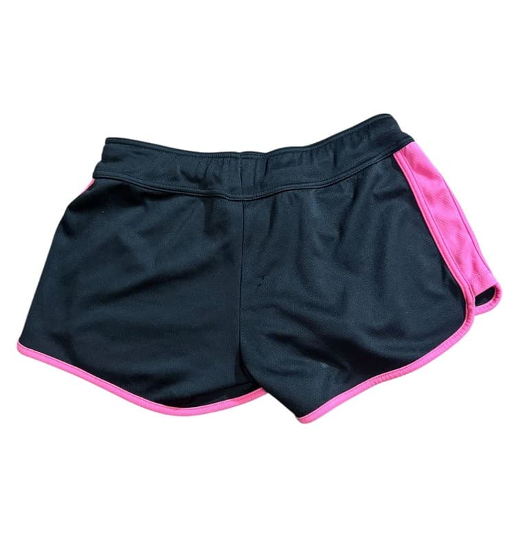 Danskin Now Women’s Athletic Running Shorts Black Pink Trim Size Small - Thumbnail 2