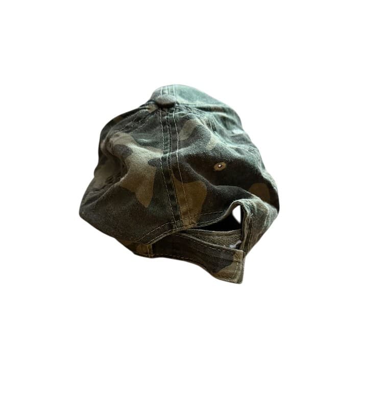 Camouflage Dad Hat Baseball Cap OSFM Adjustable Strapback - Thumbnail 3