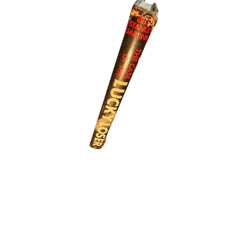 Vintage Perry Mason Book The Case of the Lucky Loser Erle Stanley Gardner HC - Thumbnail 3