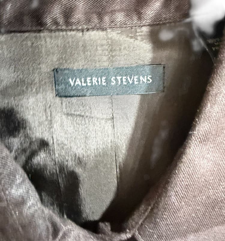 Valerie Stevens 100% Linen Jacket Women’s Size 10 Belted Utility Coat - Thumbnail 3