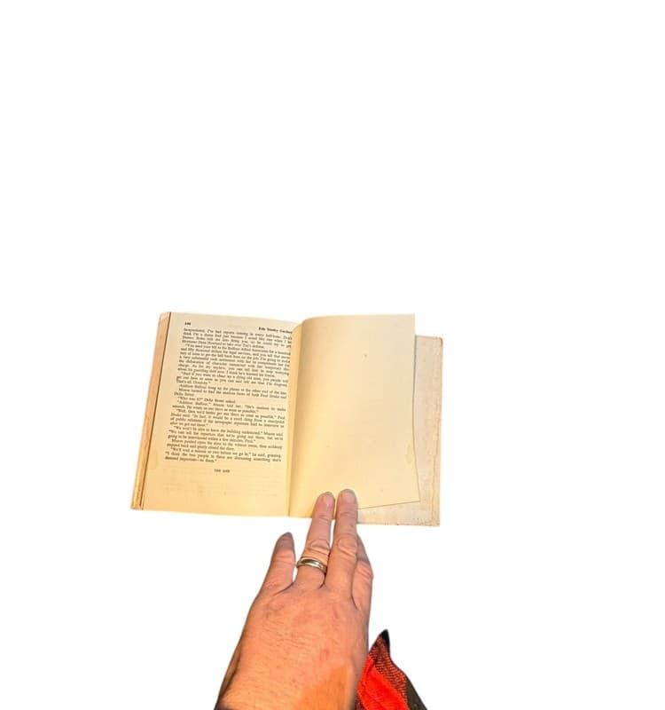 Vintage Perry Mason Book The Case of the Lucky Loser Erle Stanley Gardner HC - Thumbnail 8