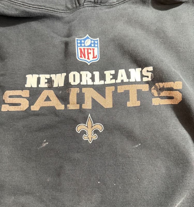 New Orleans Saints Reebok Hoodie - Thumbnail 3