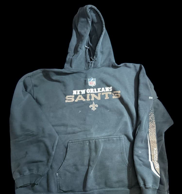 New Orleans Saints Reebok Hoodie - Image 1