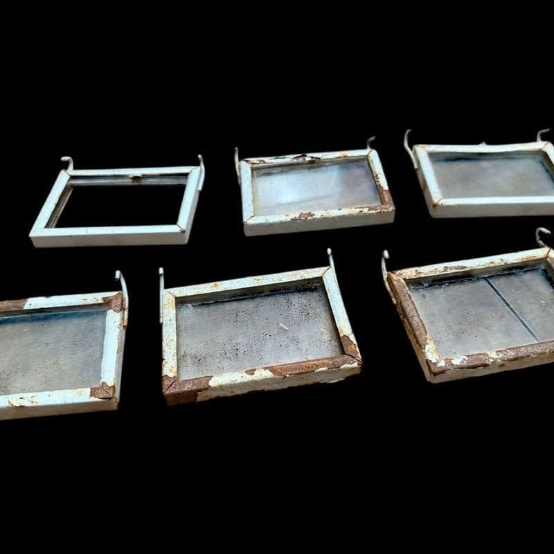 Vintage Stage Light Gel Frames w/ Glass Heat Shields – Lot of 6 - Thumbnail 4