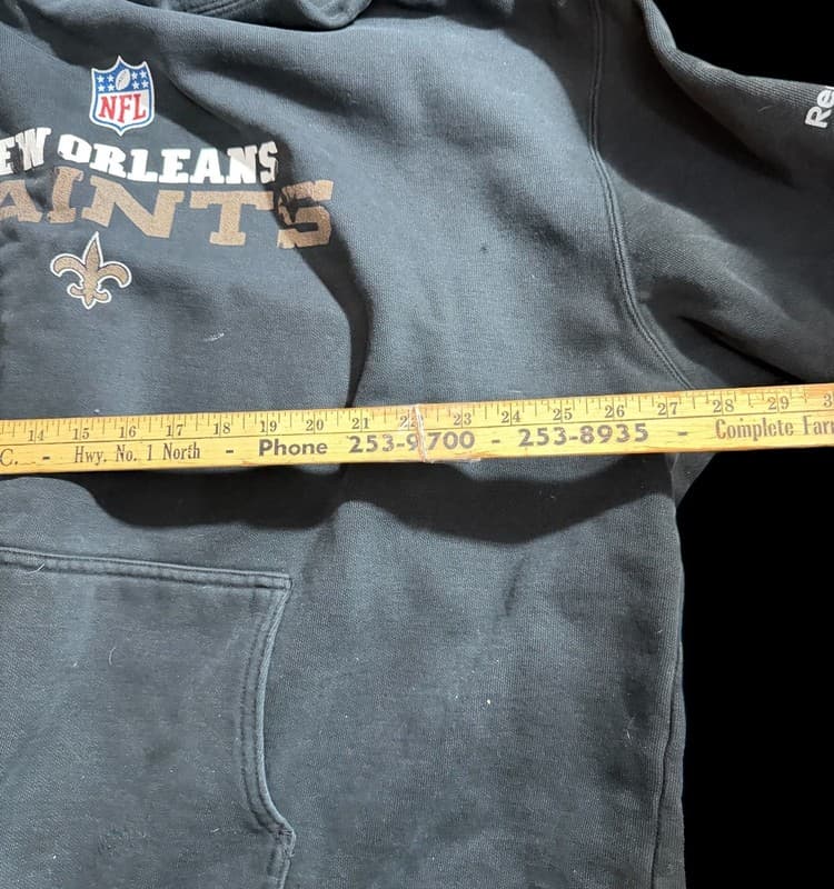 New Orleans Saints Reebok Hoodie - Thumbnail 7