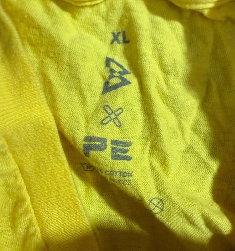 Beastmode Yellow Graphic Gym T Shirt Mens XL Fitness Workout Tee - Thumbnail 3