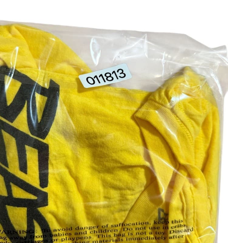 Beastmode Yellow Graphic Gym T Shirt Mens XL Fitness Workout Tee - Thumbnail 6