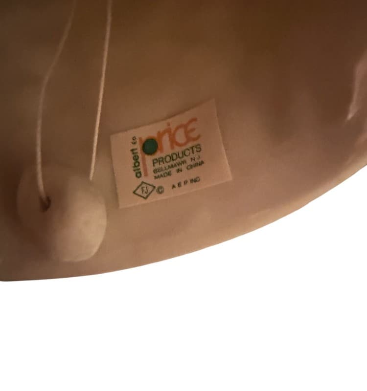 Vintage Porcelain Bell Figurine Lace Skirt Albert E Price 1980s Decorative - Thumbnail 2