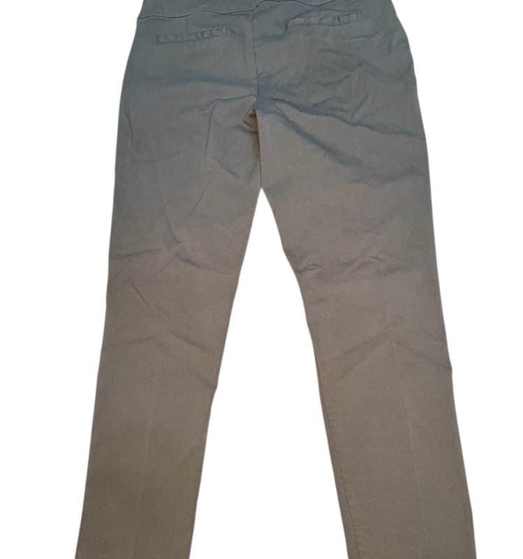 Gibson + Latimer Women’s Brown Pull-On Pants Size M USA Made Straight Leg - Thumbnail 2