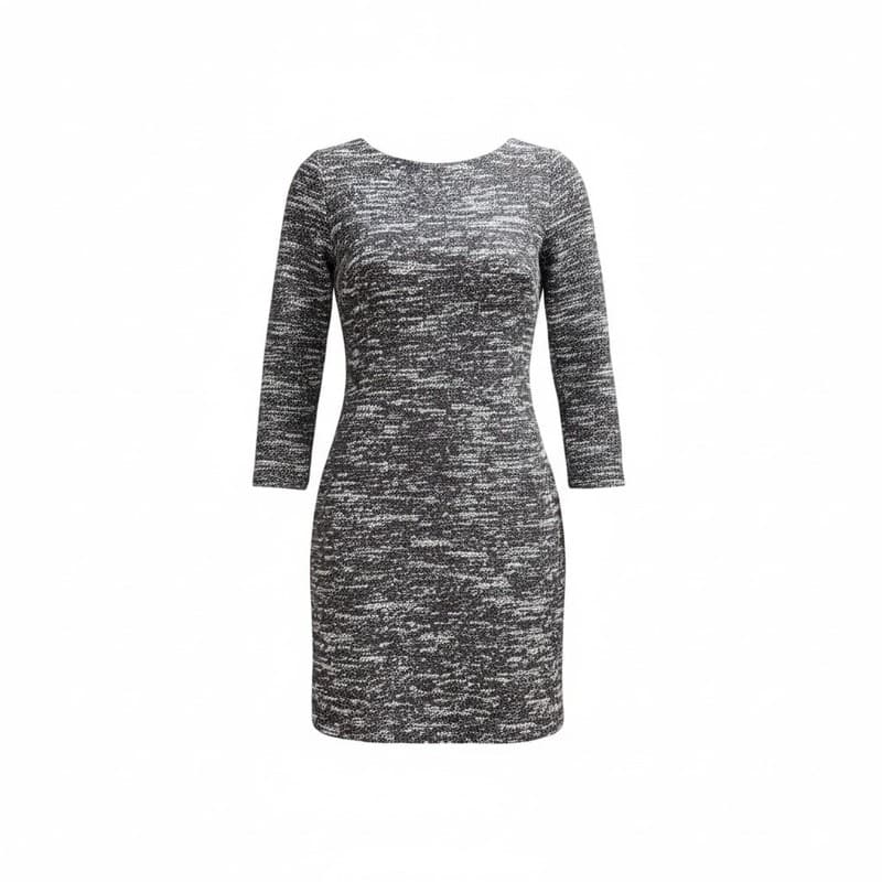 Ann Taylor Tweed Boucle Shift Dress - Thumbnail 2