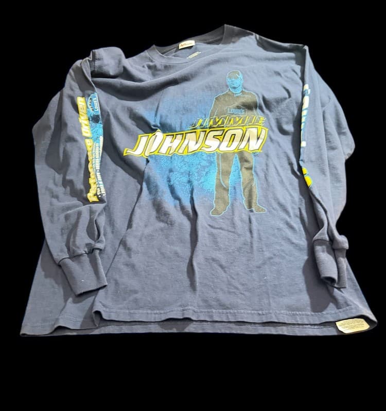Jimmie Johnson #48 Lowe's Nascar Long Sleeve T-Shirt - Image 1