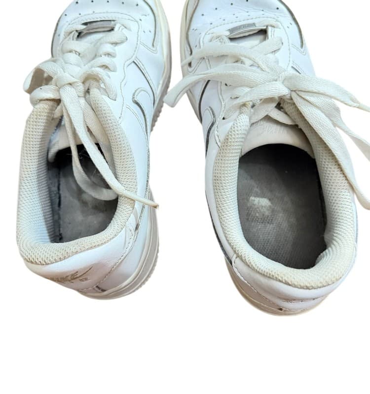 Nike Air Force 1 Low Triple White Men’s Leather Sneakers Size 8–8.5 - Thumbnail 5