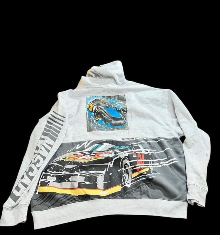 NASCAR Graphic Print Pullover Hoodie - Thumbnail 5