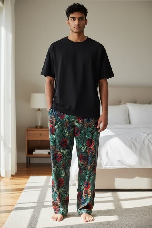 Jurassic Park Foliage Pajama Pants - Thumbnail 2