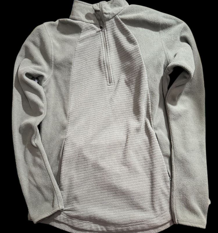 BCG Women’s Quarter Zip Fleece Pullover Long Sleeve Size Small - Image 1