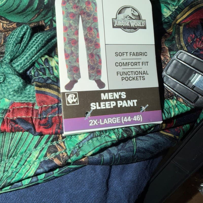 Jurassic Park Foliage Pajama Pants - Thumbnail 5