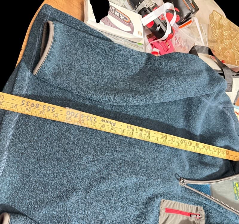 G.H. Bass & Co. Explorer Full Zip Fleece Jacket Mens XL - Blue - Thumbnail 5