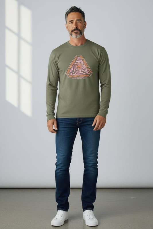 Neff Lightweight Green Long Sleeve Shirt - Thumbnail 2