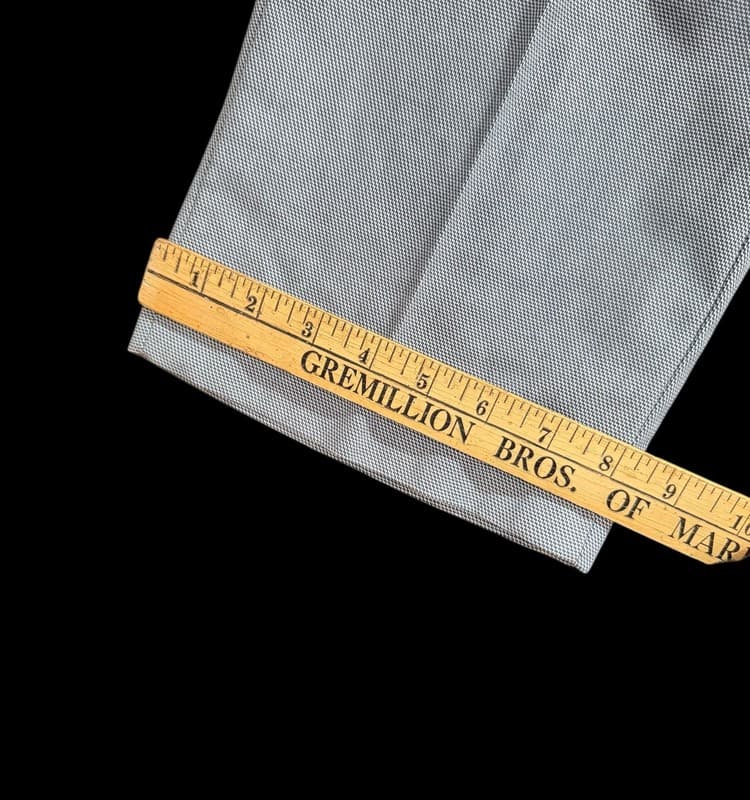 Banana Republic Men’s Dress Pants 40x32 Light Gray Tailored Fit Slacks - Thumbnail 7