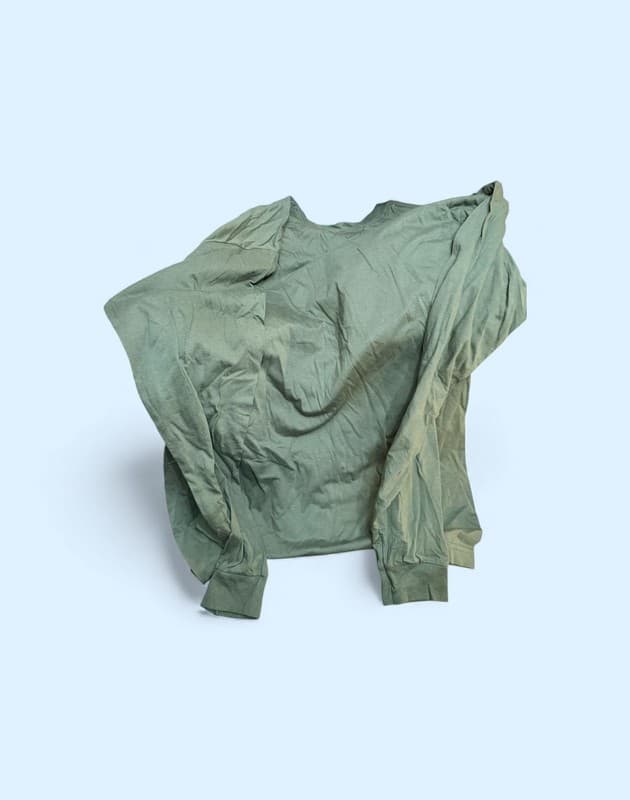 Neff Lightweight Green Long Sleeve Shirt - Thumbnail 5