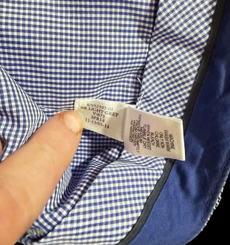 Banana Republic Men’s Dress Pants 40x32 Light Gray Tailored Fit Slacks - Thumbnail 8