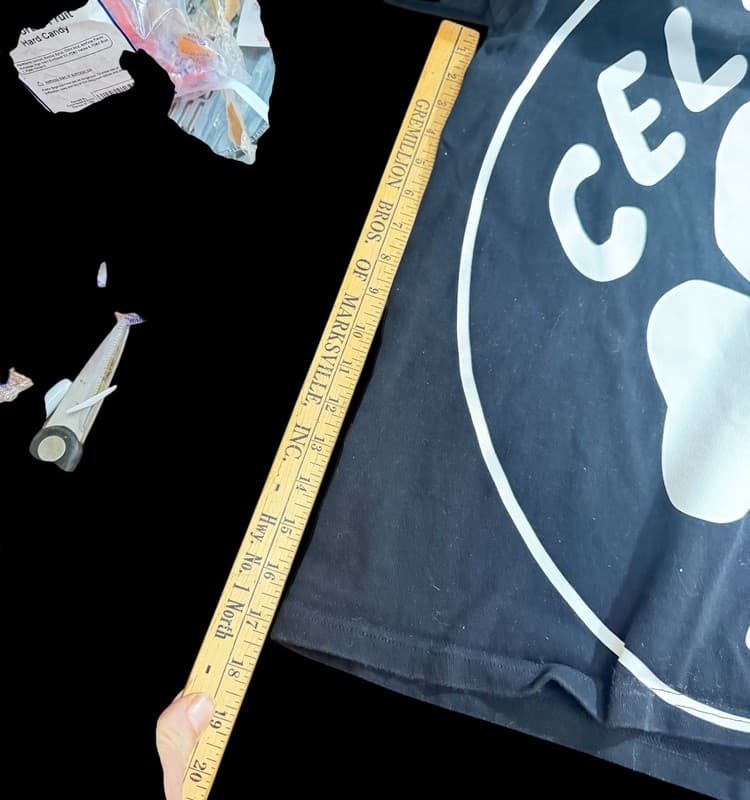 Mitchell & Ness Boston Celtics Big Face 3.0 SS Hardwood Classics Black Tee Shirt - Thumbnail 9