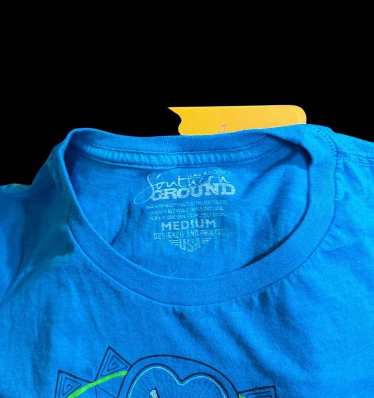 Zac Brown Band Welcome Home 2017 Tour Owl Graphic Concert T-Shirt Medium - Thumbnail 4