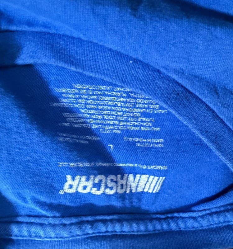 NASCAR Racing '48 Daytona 500 Graphic Tee T-Shirt Blue Men's Size M - Thumbnail 4