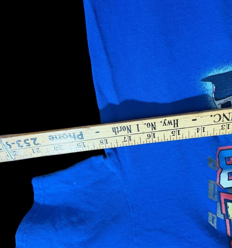 NASCAR Racing '48 Daytona 500 Graphic Tee T-Shirt Blue Men's Size M - Thumbnail 5