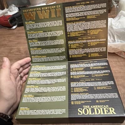 The American Soldier: Complete History of U.S. Wars 6-Disc DVD Set - Thumbnail 2