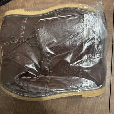 Tinstree Women's Brown Slip On Boots - Thumbnail 5