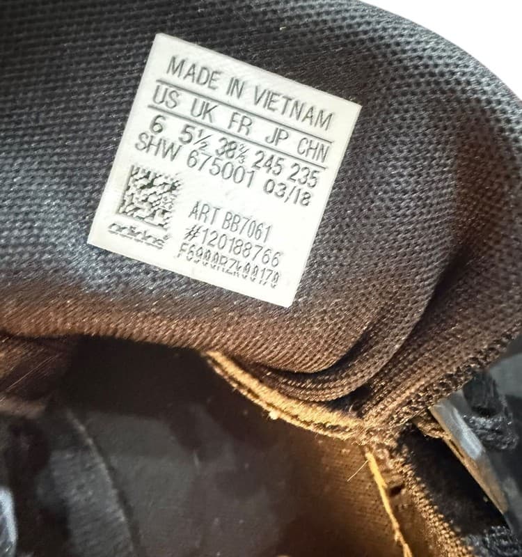 Adidas Duramo 9 Running Shoes Women’s 6 Black White BB7061 - Thumbnail 7