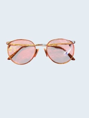 Vintage Robert LaTour Frame France Gold-Filled Round Eyeglasses – 1970s/80s - Thumbnail 4