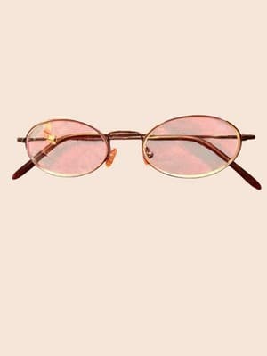 Konishi KF-8919 Flex-Titanium Oval Eyeglasses Frame Japan Coffee 19-18-140 Vntg - Thumbnail 4