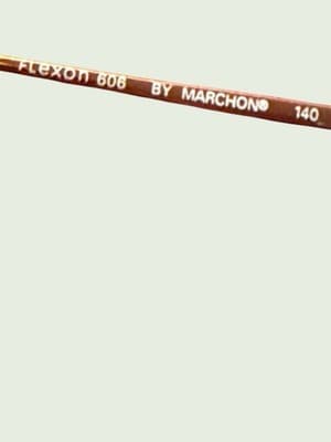 Marchon Eyeglasses Frames FLEXON 606 COFFEE Rectangular Half Rim 54-19-140 mm - Thumbnail 6
