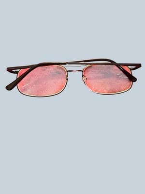 Modern Glenn by Modern Optical Eyeglass Frames - Rectangular Metal - Gold/Black - Thumbnail 3