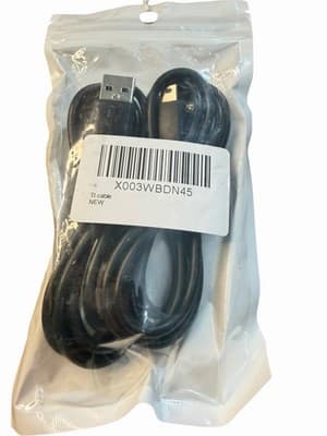 TI Graphing Calculator USB Cable Mini USB TI-84 TI-83 TI-89 Data Cord NEW - Image 1