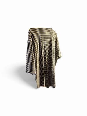 Pebble Beach Men’s Golf Polo – Green/Black Stripes – Classic Fit - Thumbnail 3