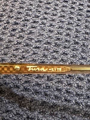 Vintage Tura-Lite Eyeglass Frames Amber Gold MOD 320 Japan 1970s-80s - Thumbnail 5