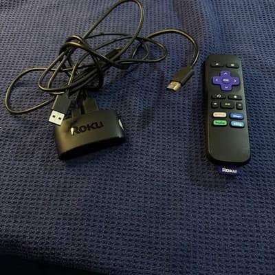 Roku Streaming Stick 4K 3820 HDR Dolby Vision Voice Remote w/ Cables - Image 1