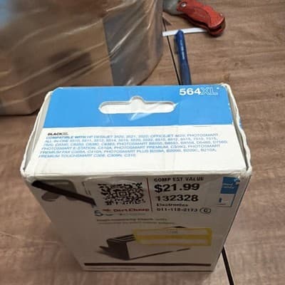 Up & Up Black Ink Cartridge Replacement for HP 564XL New Sealed - Thumbnail 2