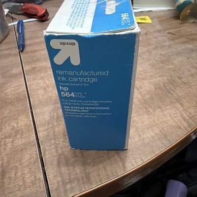 Up & Up Black Ink Cartridge Replacement for HP 564XL New Sealed - Thumbnail 4