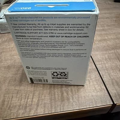 Up & Up Ink Replacement for HP 950XL Single Black Cartridge black - Thumbnail 3