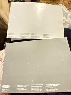 Nintendo Wii Operations Manuals Set (System Setup + Channels & Settings) Origina - Thumbnail 2